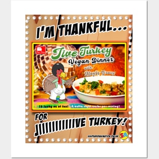 Jive Turkey Vegan Dinner Posters and Art